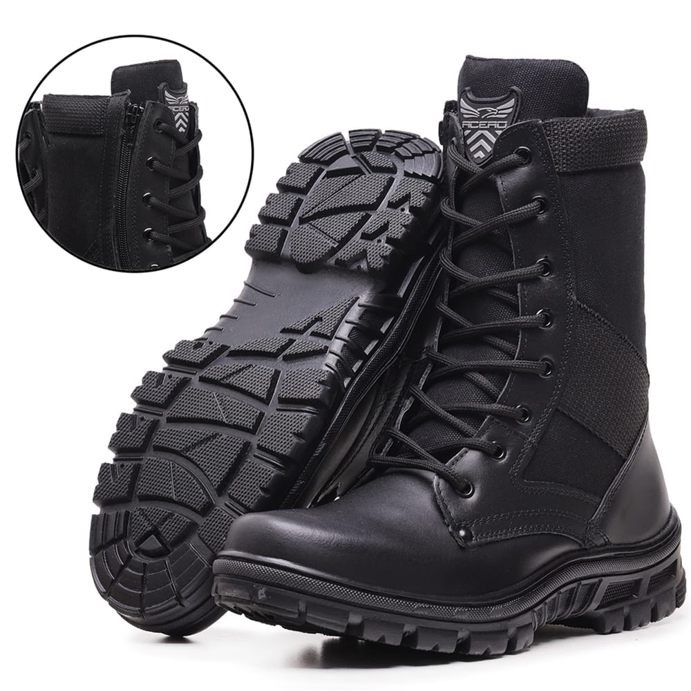 Bota Coturno ACERO Infantaria Preto n.41