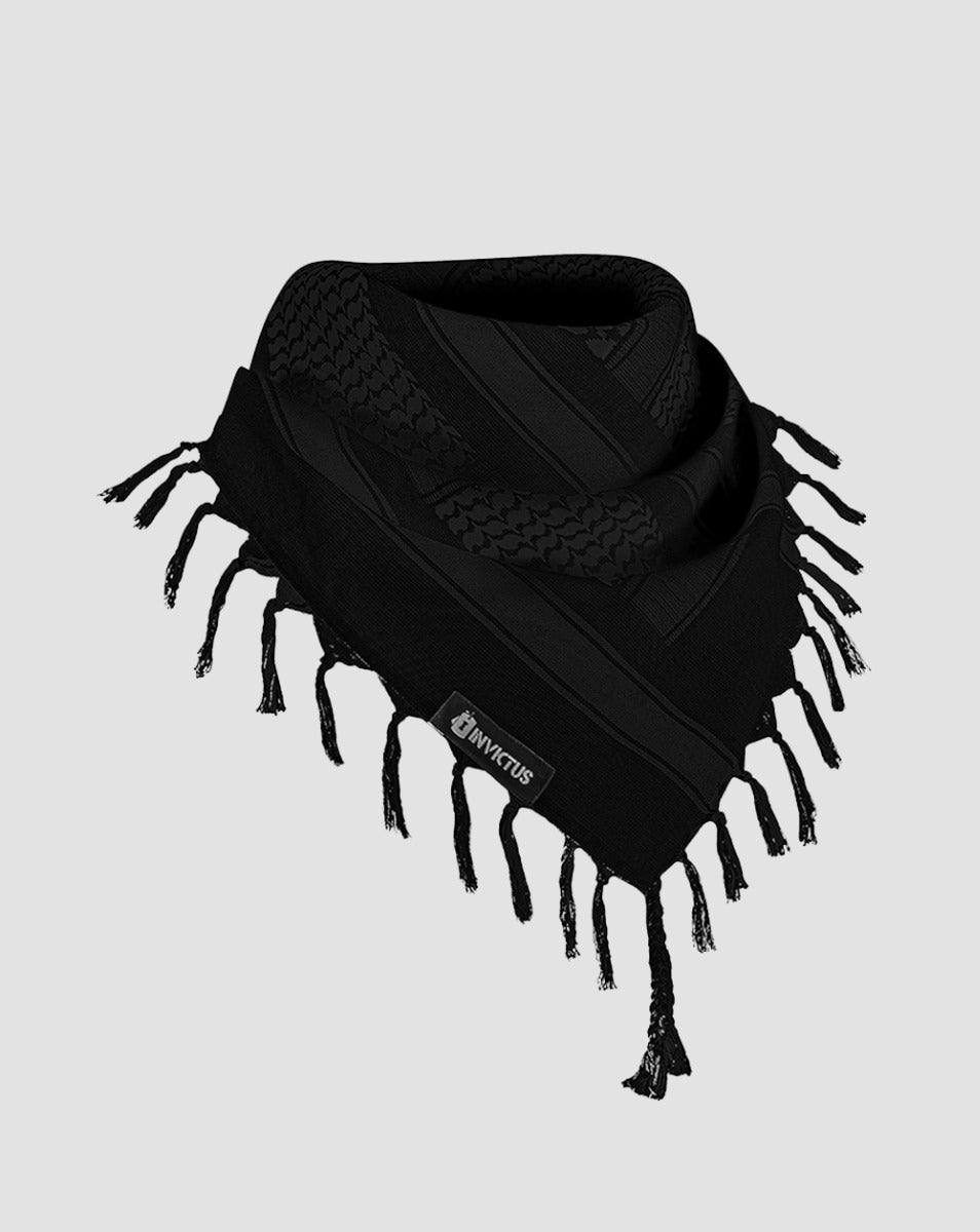 Shemagh Mirage Dune INVICTUS Preto