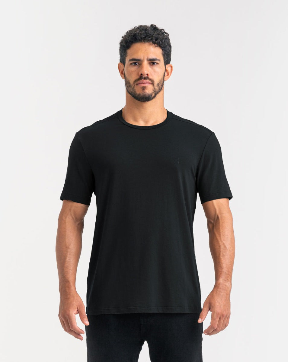 Camiseta Basica Walk 2.0 INVICTUS Masc Preta Tam GG
