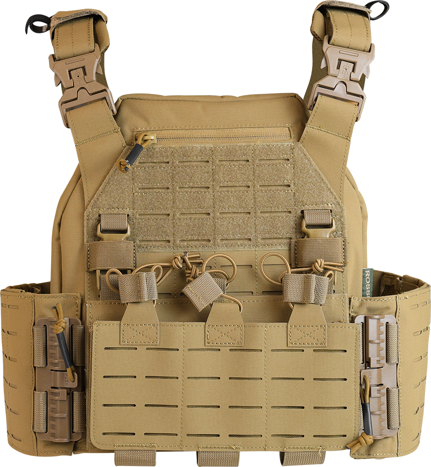 Colete Tático Modular PCR ROSSI Tan