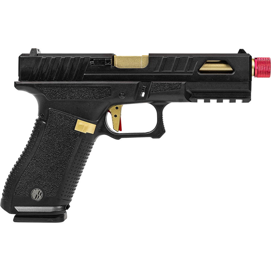 Pistola Airsoft Rossi R17 Custom Gold GBB 6mm
