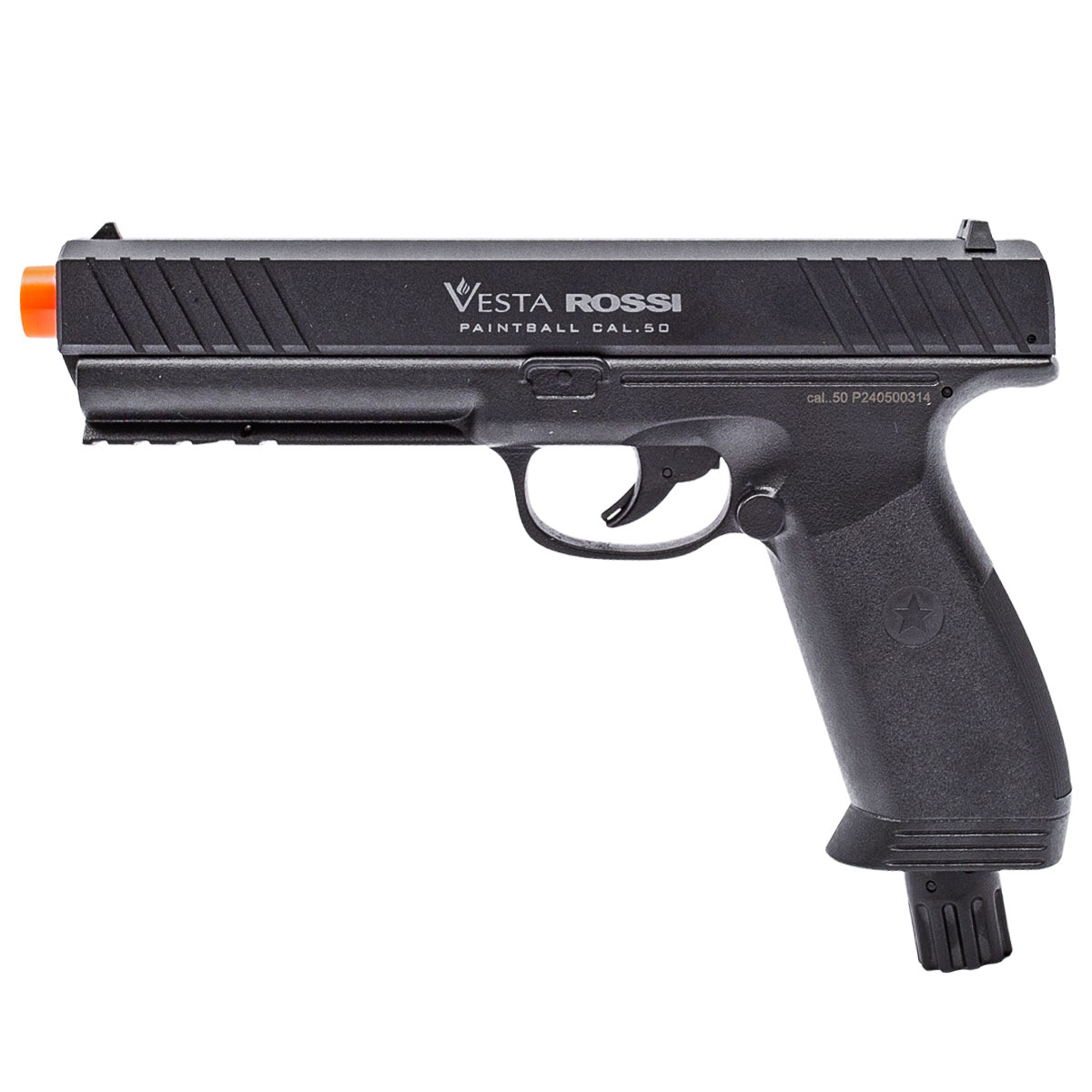 Pistola Paintball Rossi Vesta CO2 calibre .50 - Kit Completo