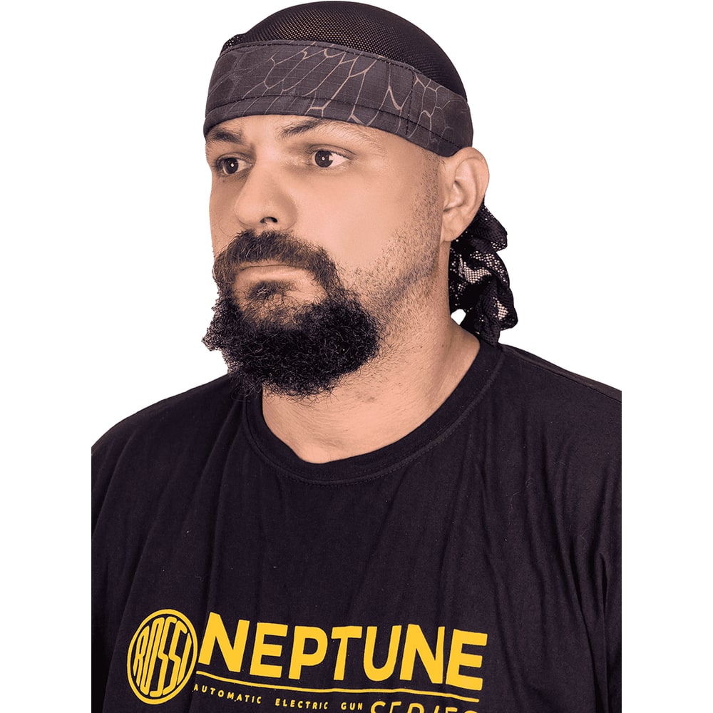 Bandana Headwrap ROSSI Preta