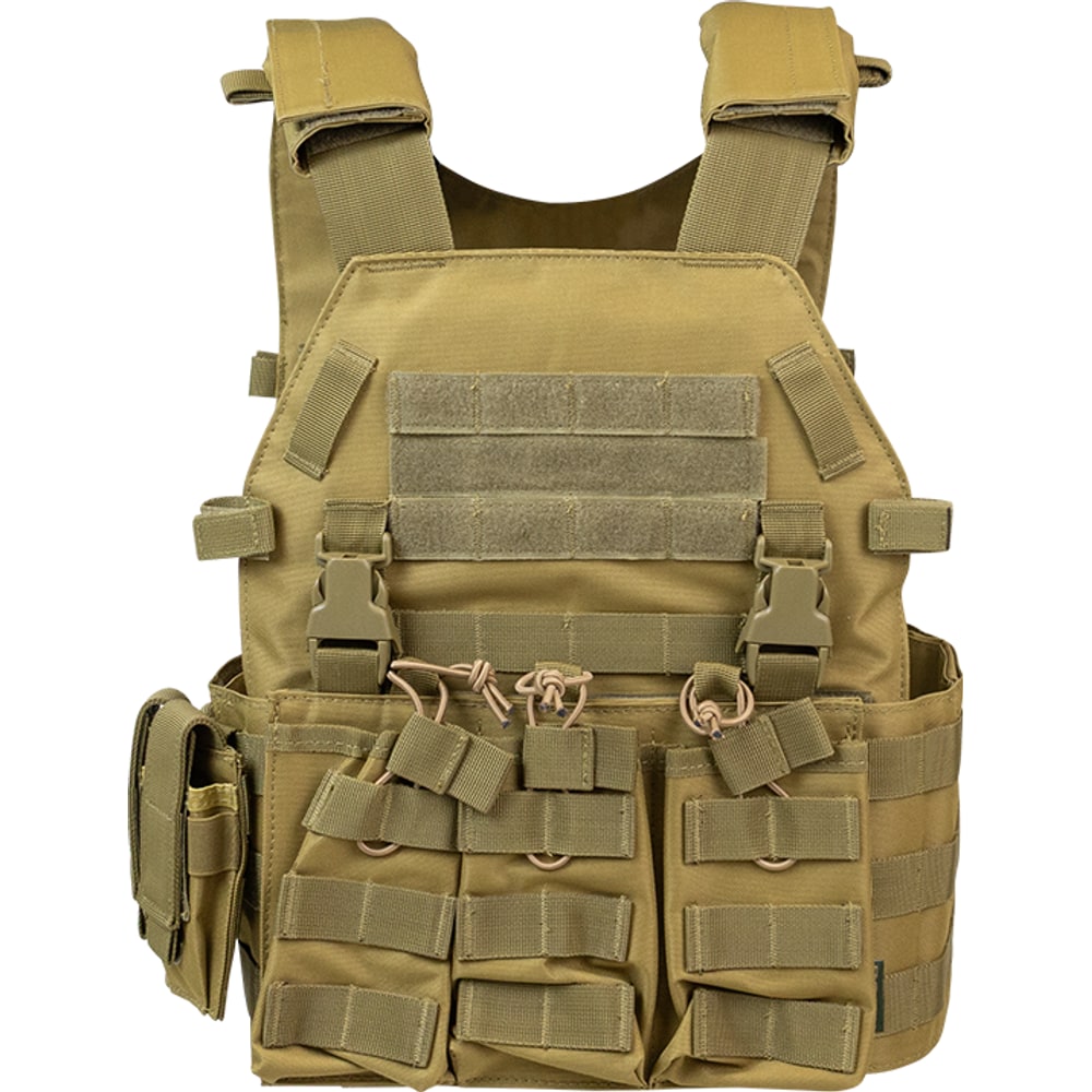 Colete Tático Modular Plate ROSSI Tan