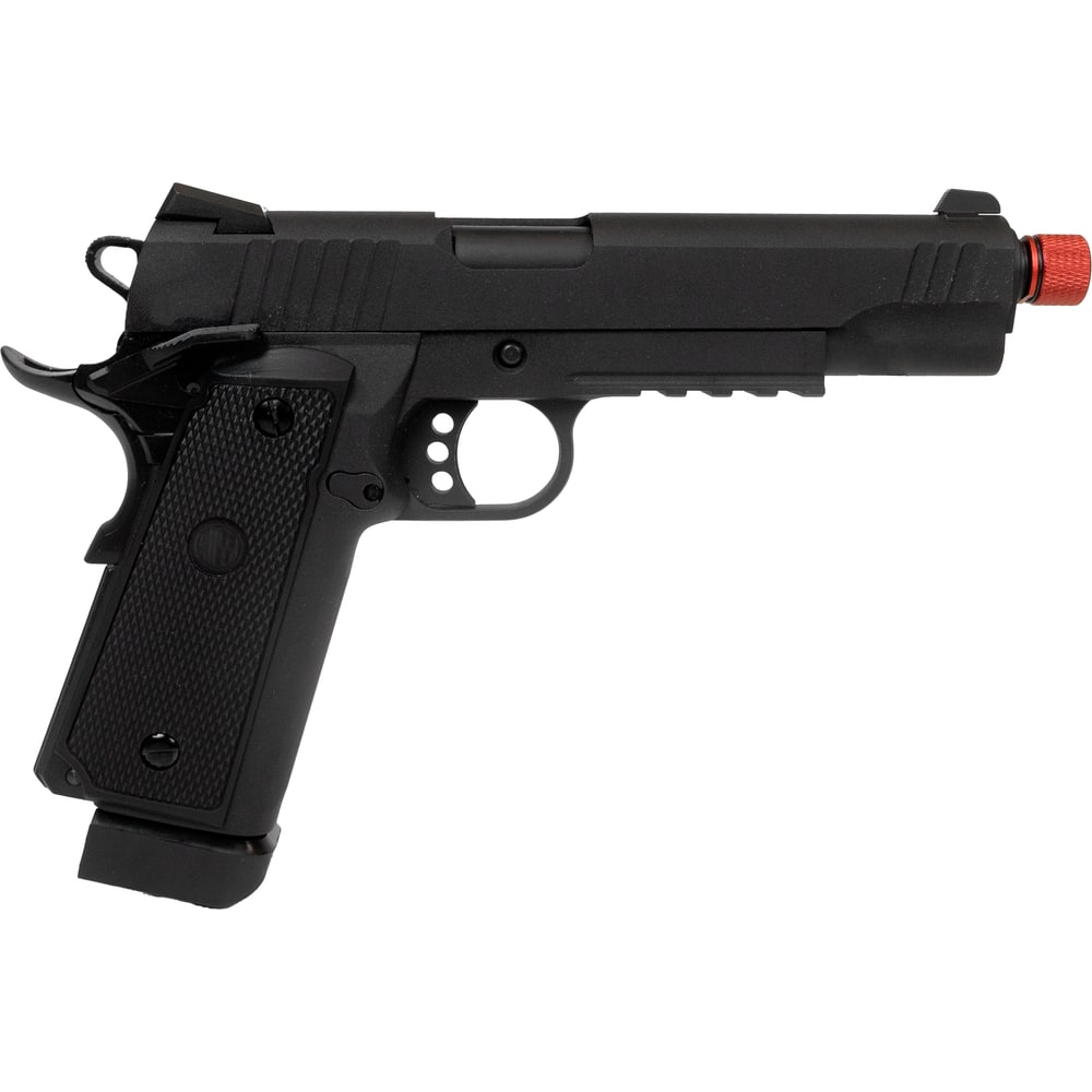 Pistola Airsoft Rossi 1911 Hi-Capa Black Ops GBB Green Gas 6mm